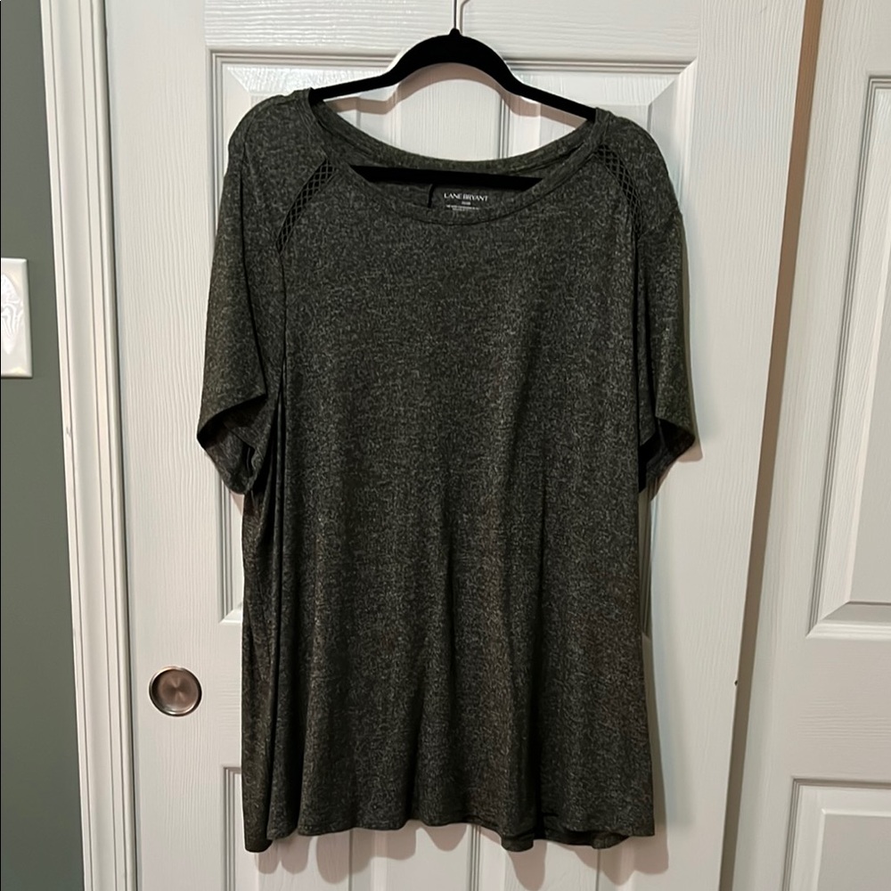 Lane Bryant Army Green Women's Top